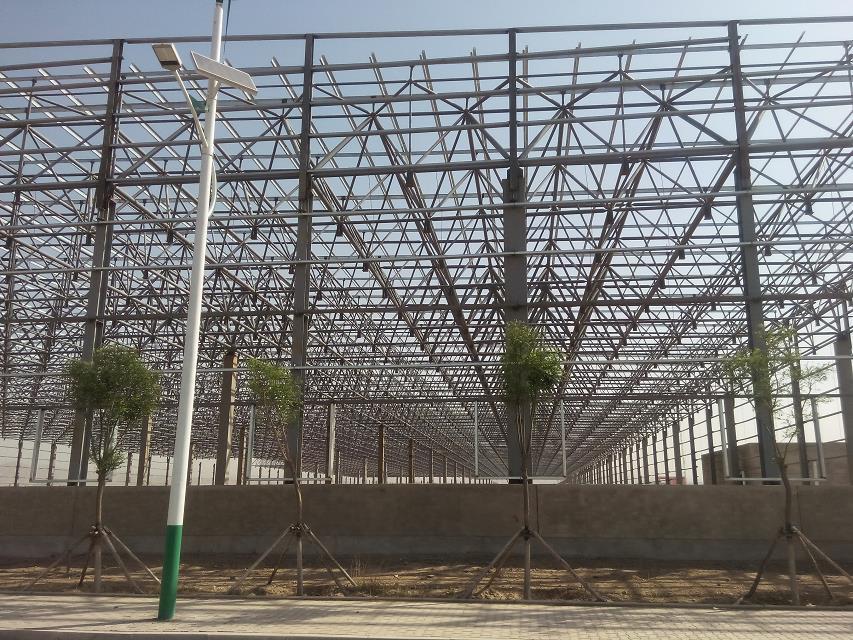 运城汽车工业厂房网架